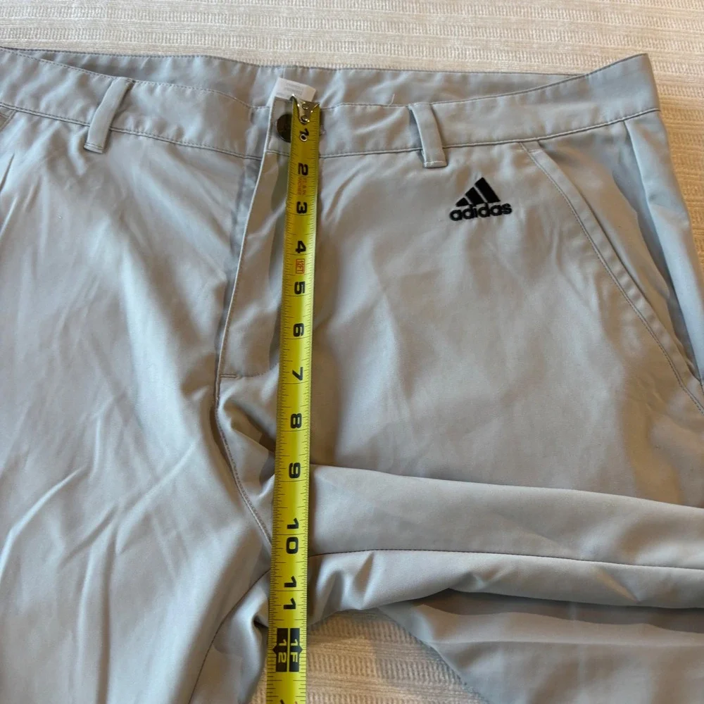 Adidas Ultimate365 Mens Golf Pants Grey 34x32 Performance Stretch DM3080